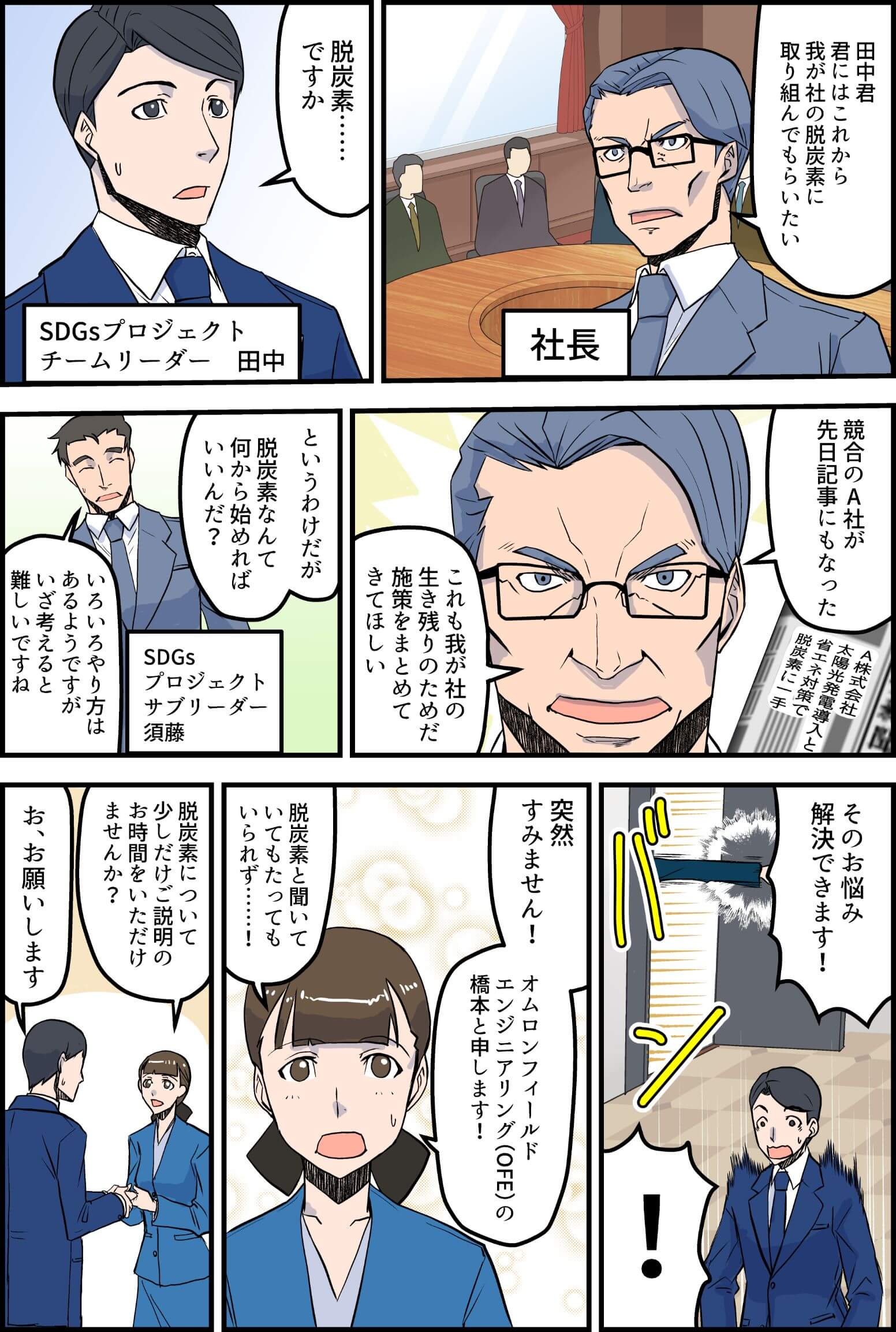 マンガでわかるオムロンのPPAモデル 1ページ目
