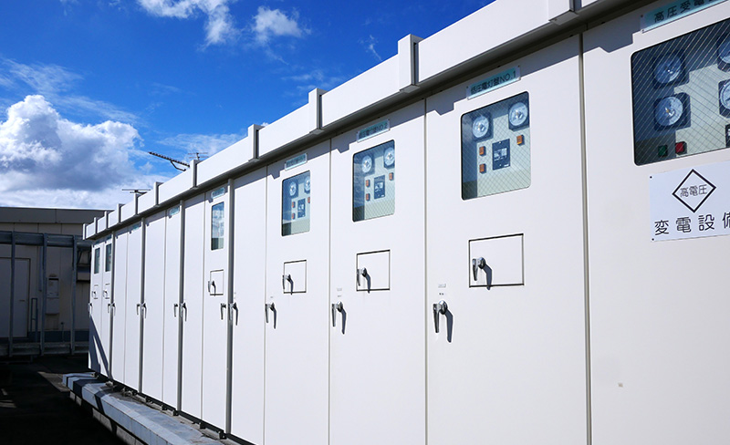 買電用・売電用受変電設備（キュービクル）