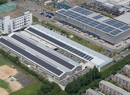 関西不二サッシのメガソーラー