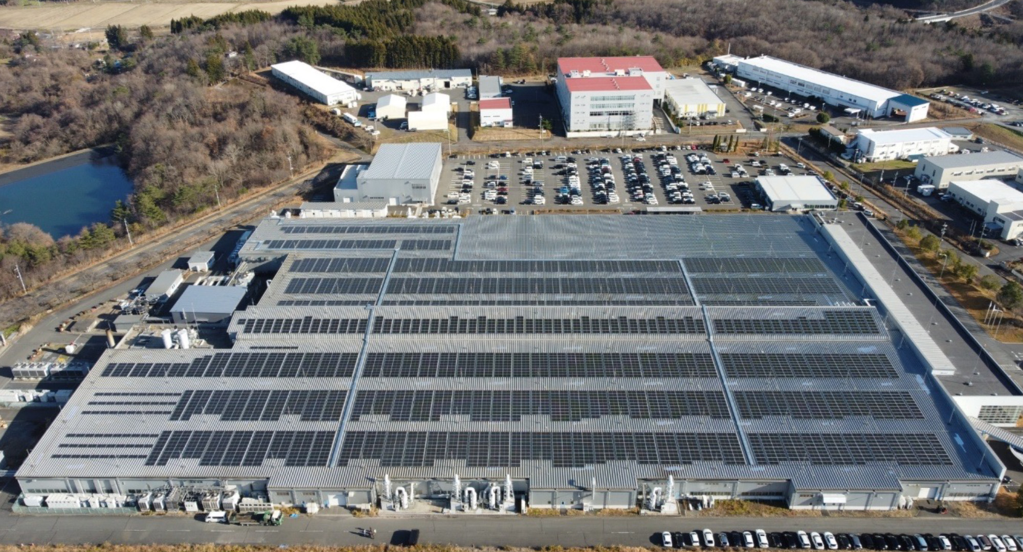 PPAモデルでメガソーラー導入2030年、CO₂排出量51%削減を目指す