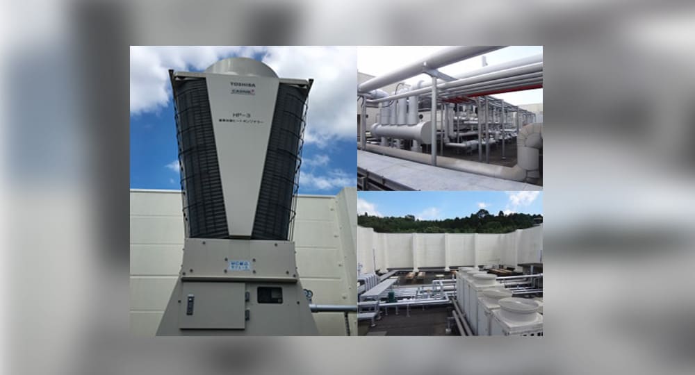 空調・給湯熱源機などのシステム全体を効率化更新