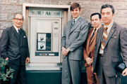 アメリカに納入した現金自動貸付機（1969年）　Money Machineと名付けられた。