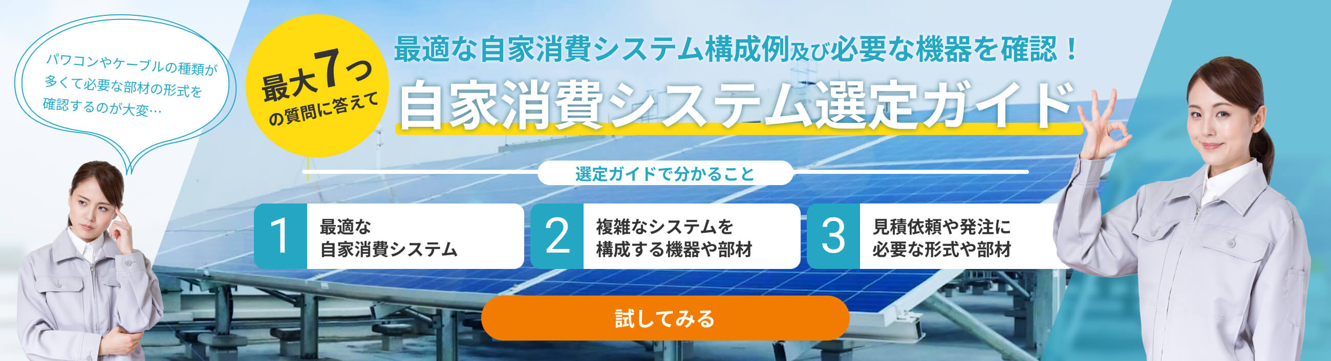 自家消費システム選定ガイド