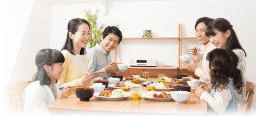 家族団らん