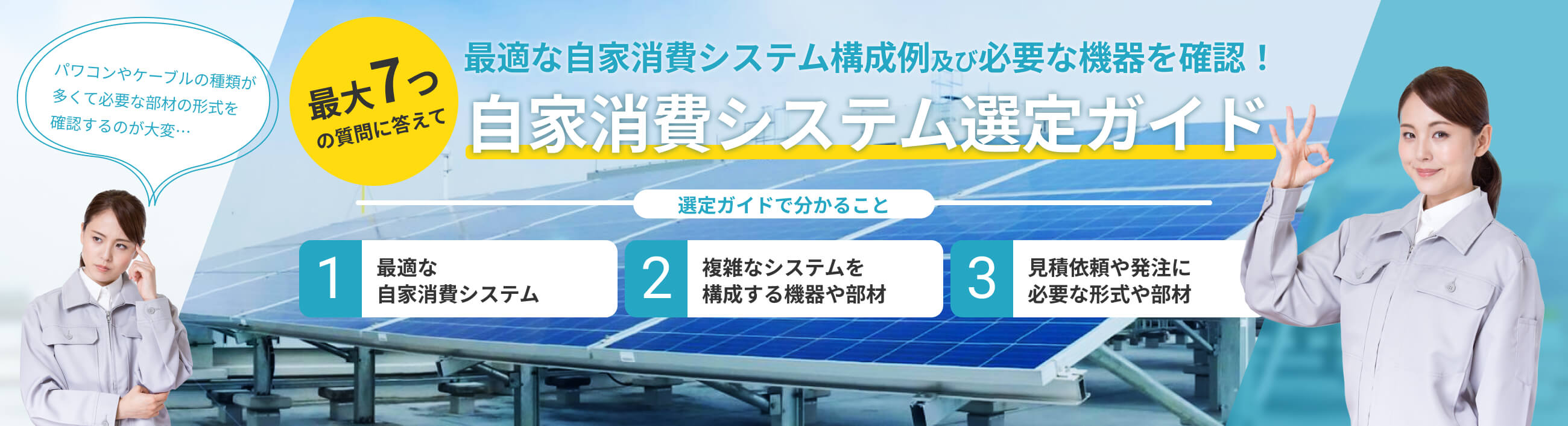 自家消費システム選定ガイド