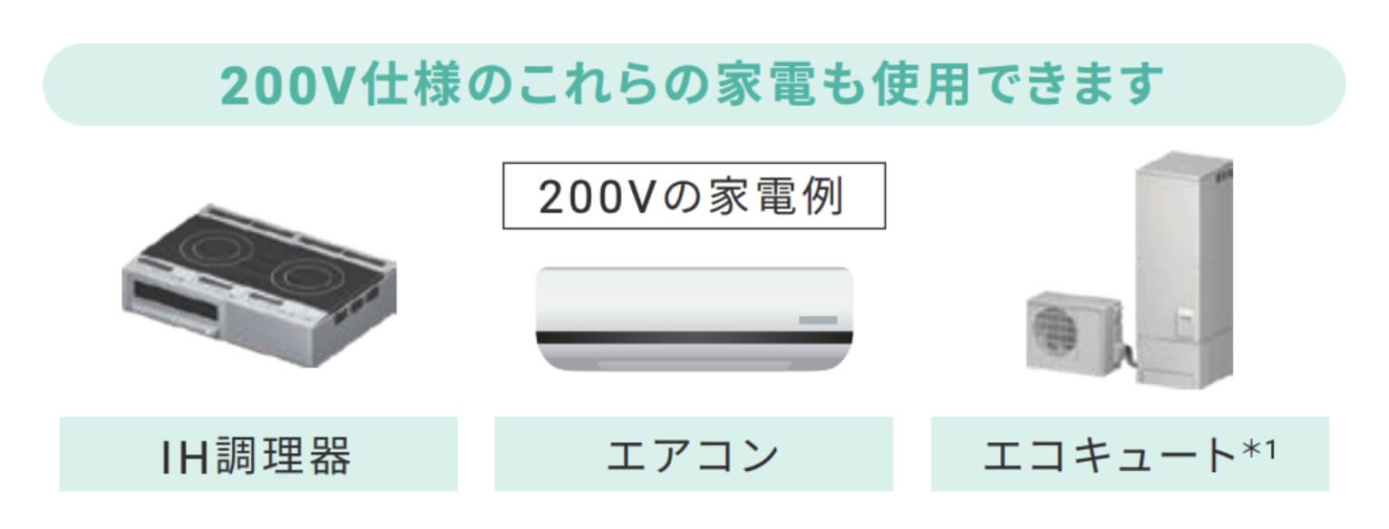 V2Hがあれば停電時にどんな家電がどのくらい使える?