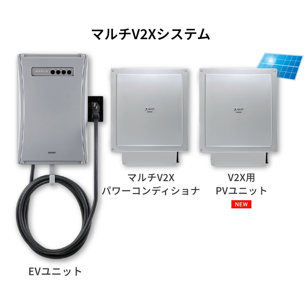 オムロンはなぜV2H機器を「V2X」と呼ぶ？