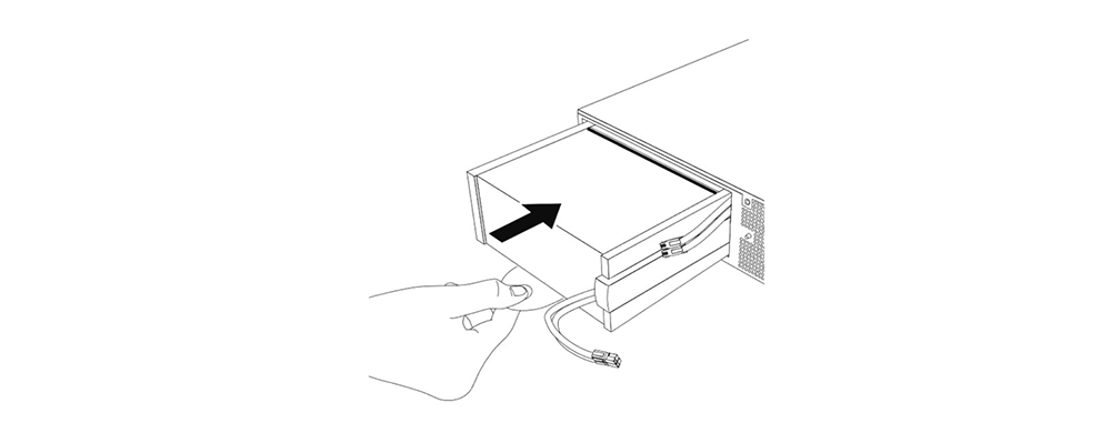無停電電源装置（UPS）バッテリ BAB100R交換手順5図