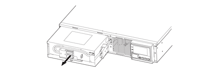 無停電電源装置（UPS）バッテリ BUB2002RW交換手順4図