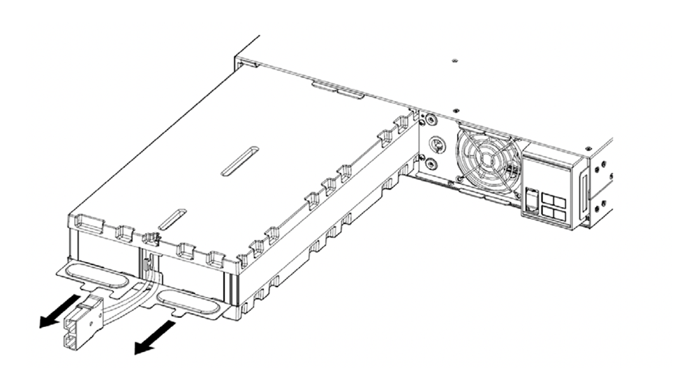 無停電電源装置（UPS）バッテリ BUB3002R交換手順4図