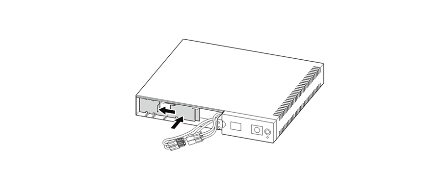 無停電電源装置（UPS）バッテリ BXB50F交換手順6図