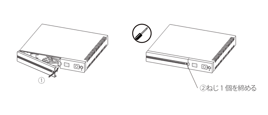 無停電電源装置（UPS）バッテリ BXB50F交換手順9図