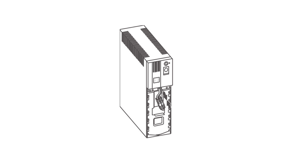 無停電電源装置（UPS）バッテリ BXB75S交換手順8図