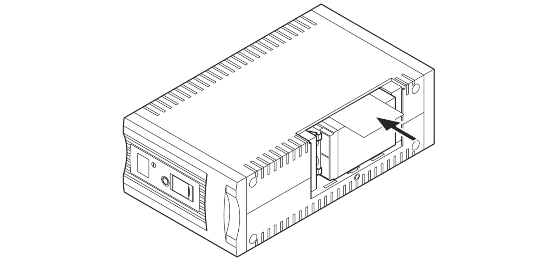 無停電電源装置（UPS）バッテリ BYB50S交換手順6図