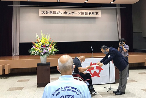 表彰式の写真