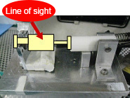 Stabilization of soldering operation with use of fixing jig  Before improvement 