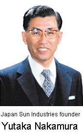 Japan Sun Industries founder Yutaka Nakamura