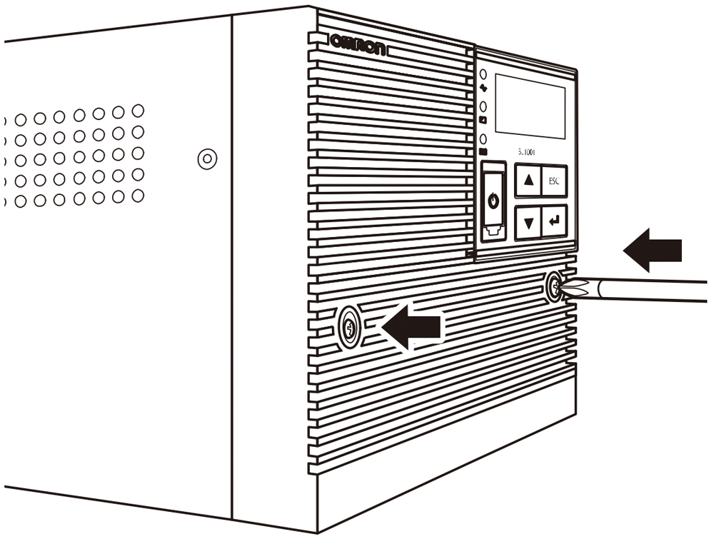 無停電電源装置（UPS）バッテリ BLB100T交換手順22図